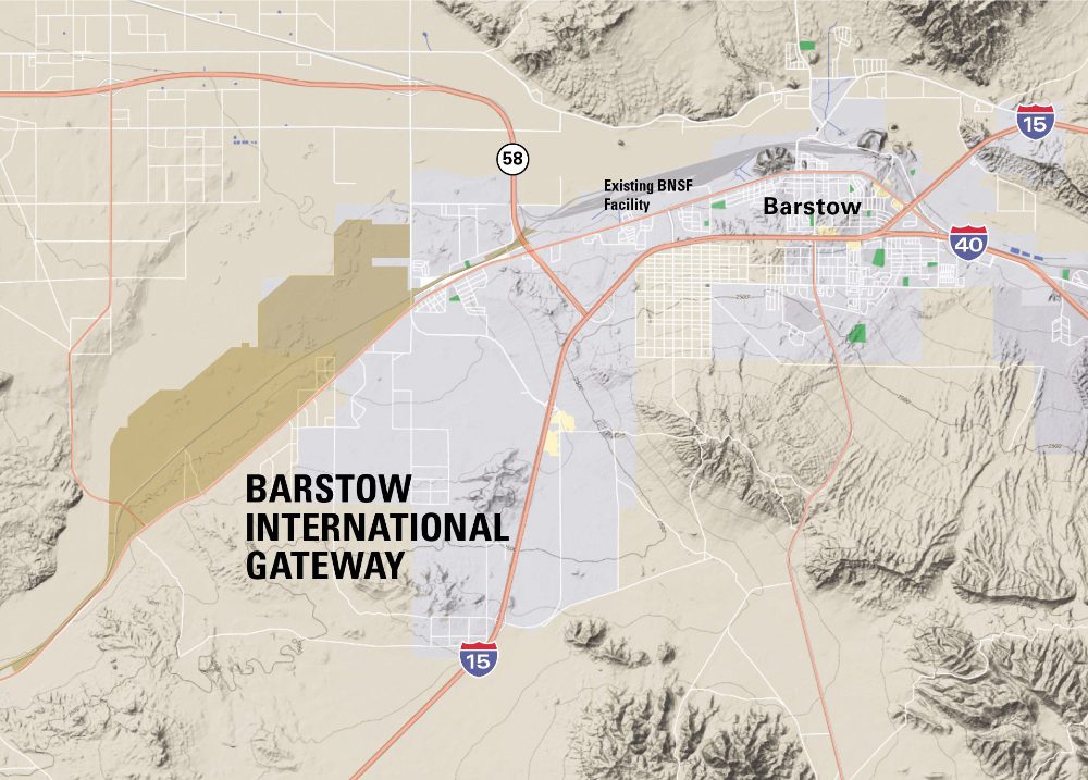 Barstow International Gateway Map