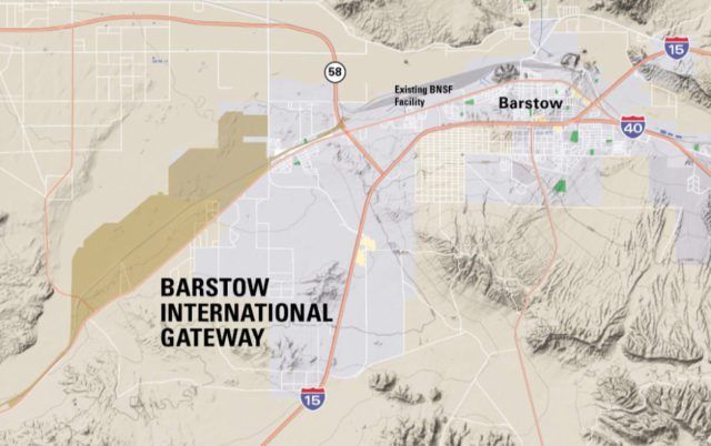 Barstow International Gateway Map